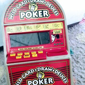 Vintage Radio Shack Electronic Poker bank